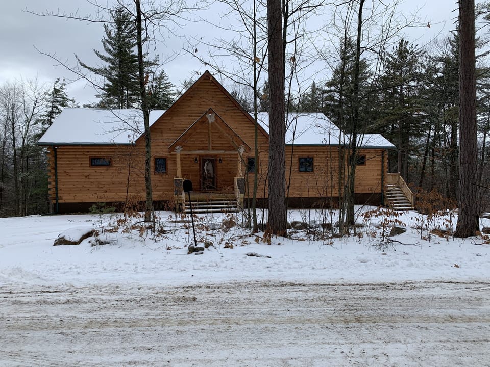 Front view of our chalet