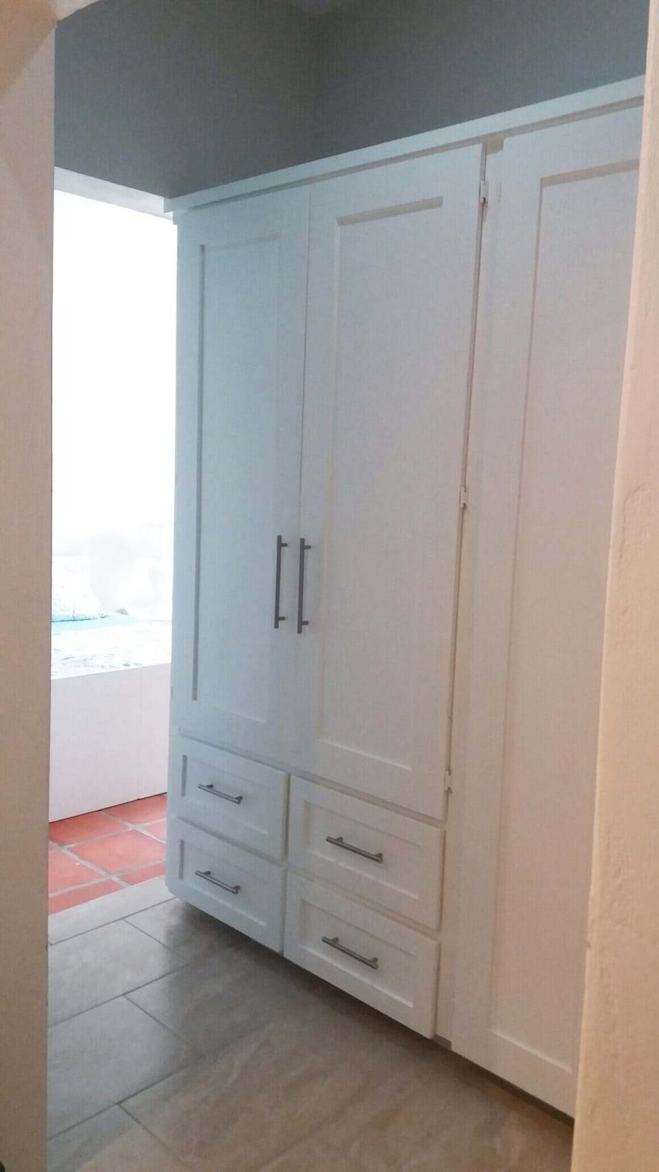 Plenty of wardrobes and storage.