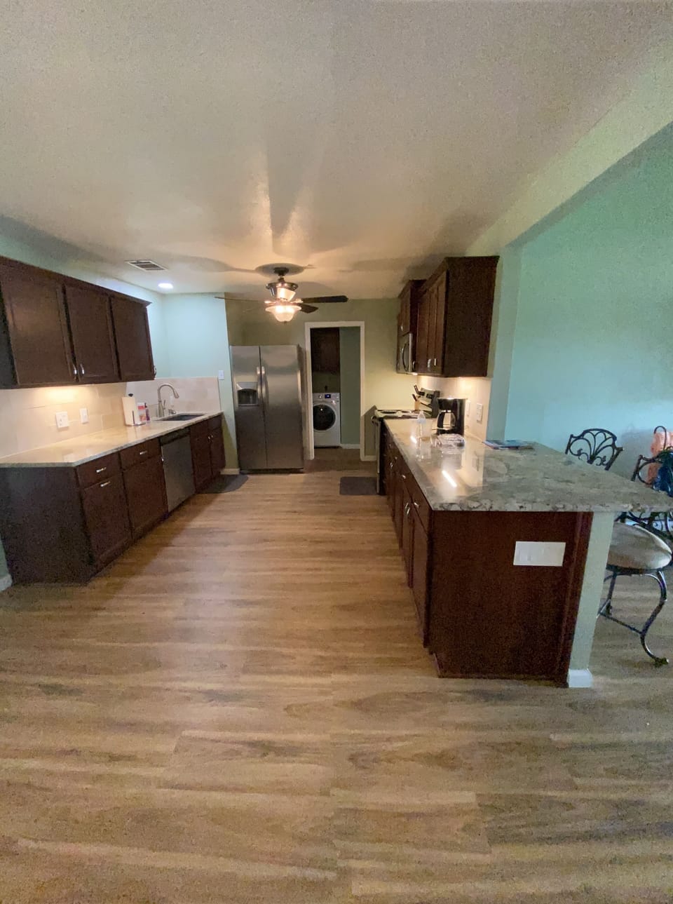 View of Kitchen.  