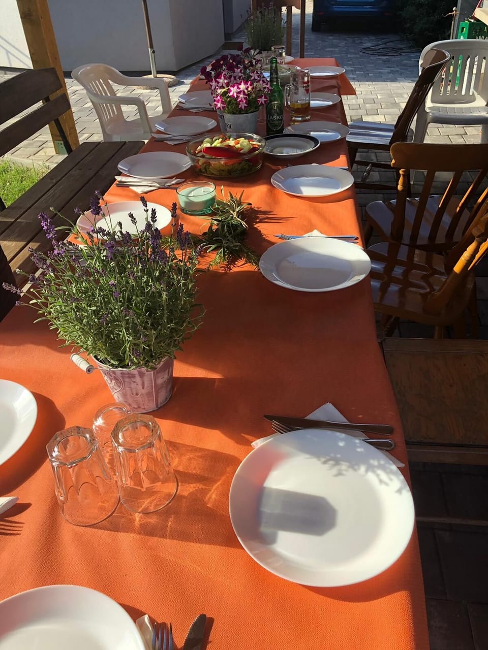 Outdoor dining