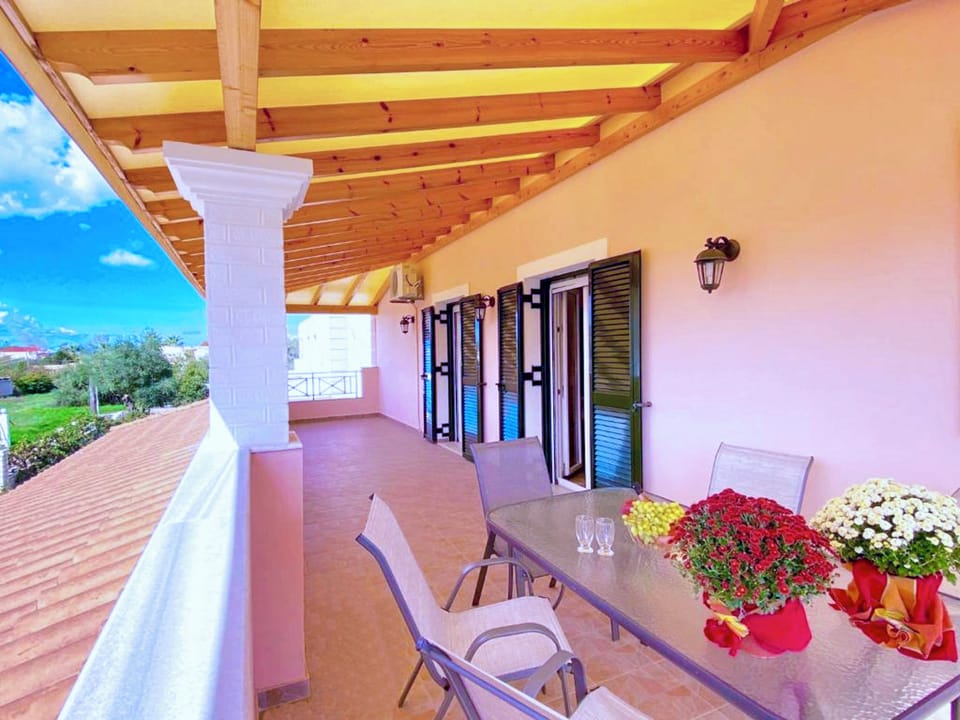 A large private balcony at your disposal, ideal for relaxing and enjoying meals