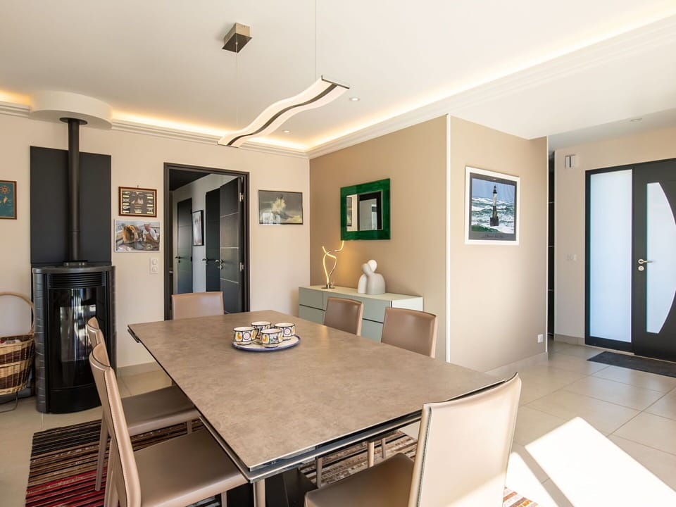 Furniture, Interior Design, Flooring, Table, Floor, Wood, Ceiling, Chair, Kitchen & Dining Room Table, Dining Room