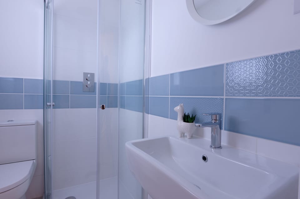 Ensuite bathroom for master bedroom