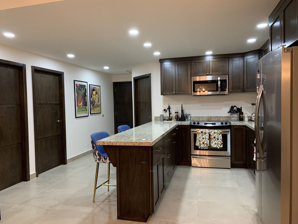 Equipped kitchen 