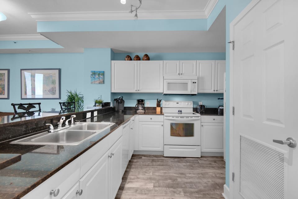 Kitchen has all your chef needs