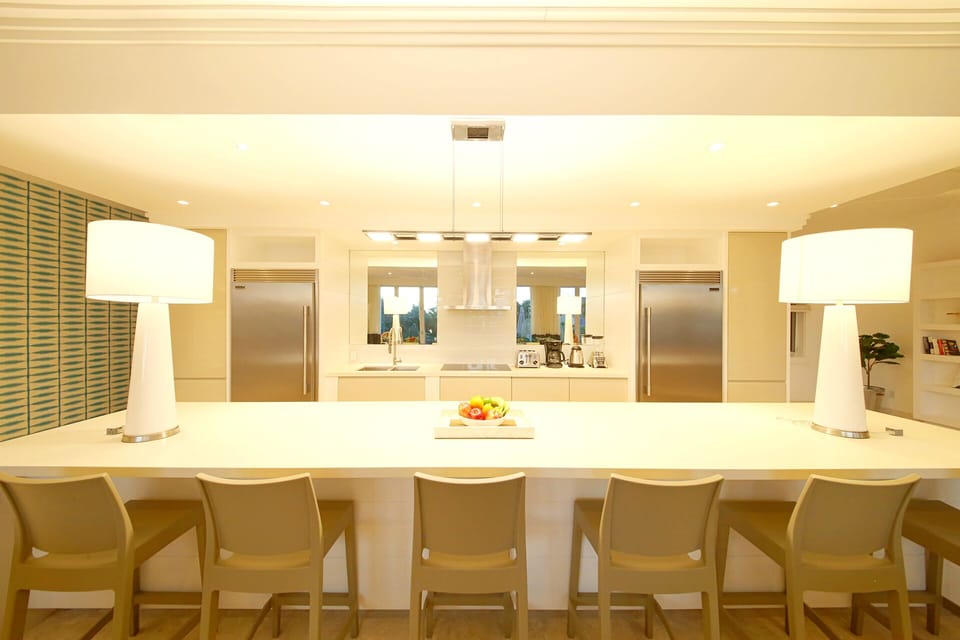 Kitchen island, ideal for catering and socializing