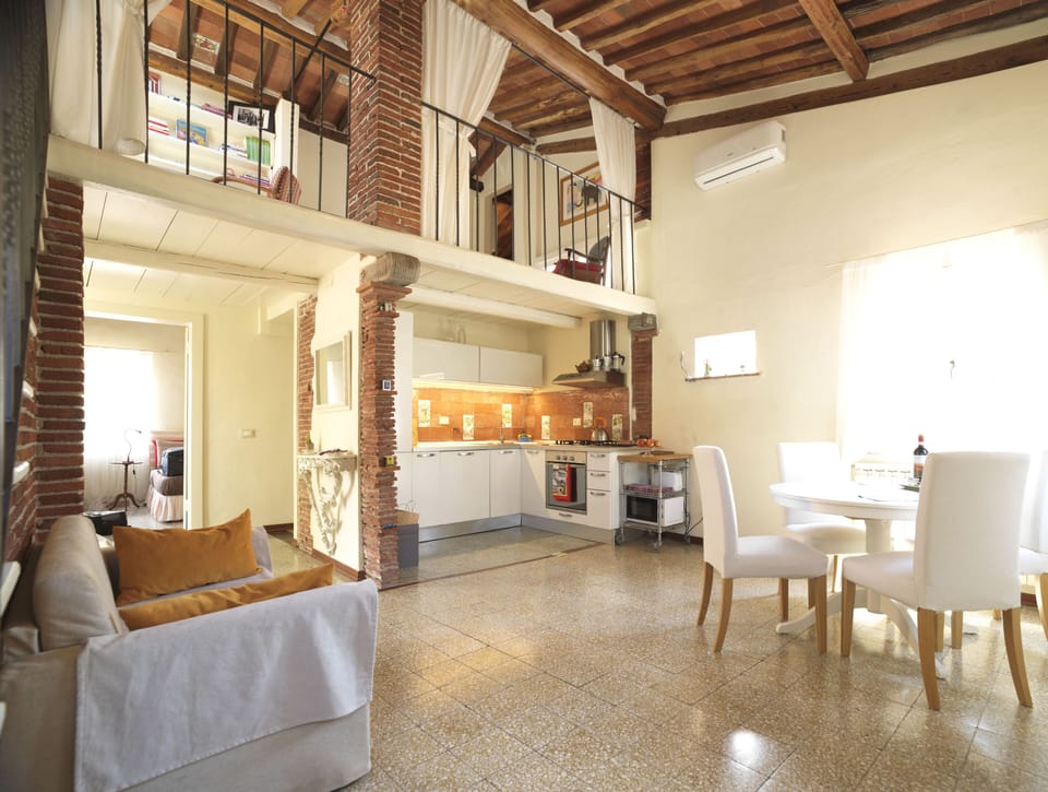 Kitchen and dining area