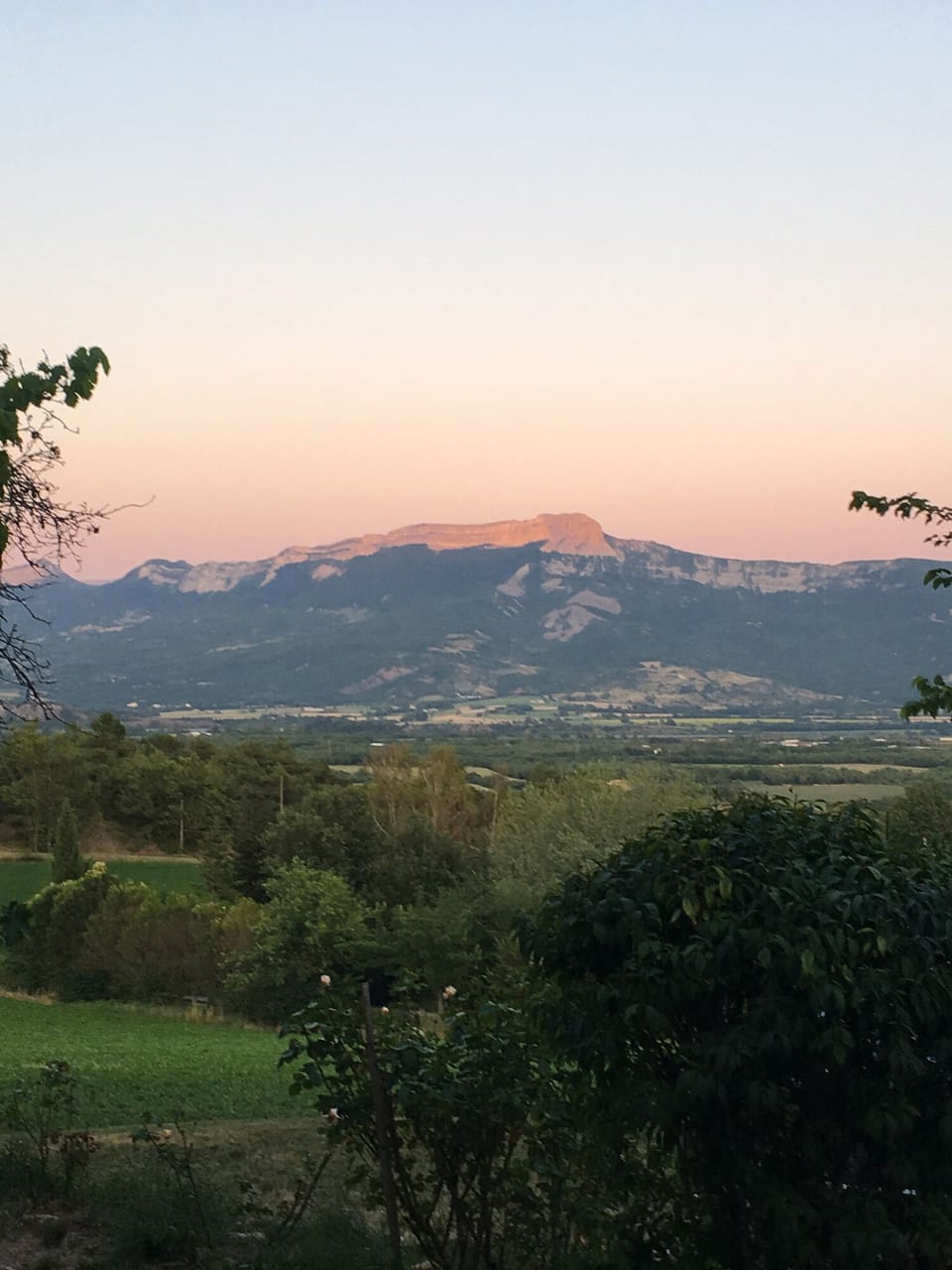 View from Les Silves




