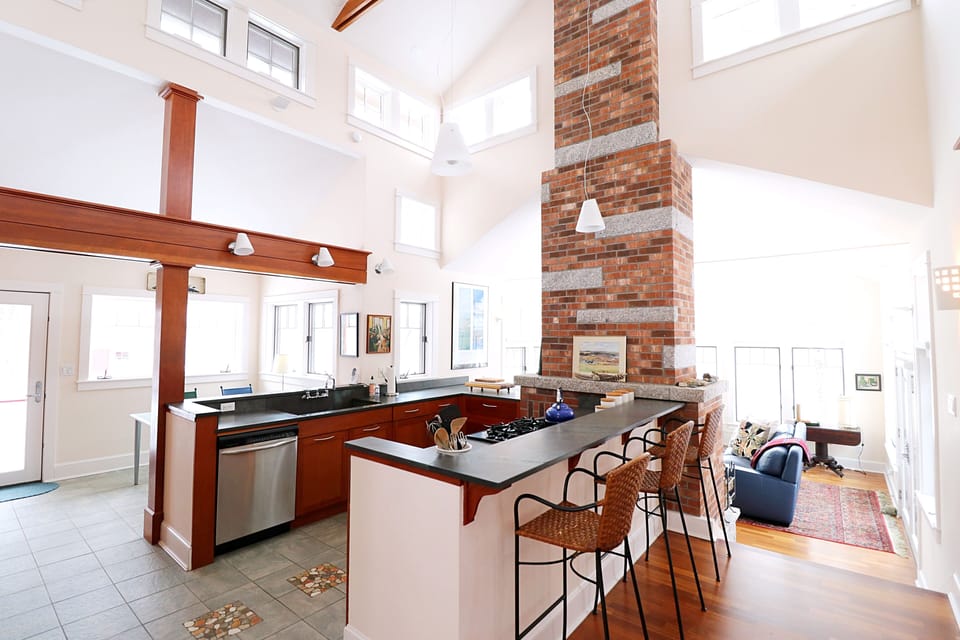 "The kitchen was a dream for my husband, who is a professional chef." - Maryann