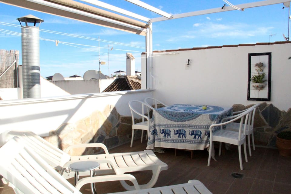 Terrace off of living room