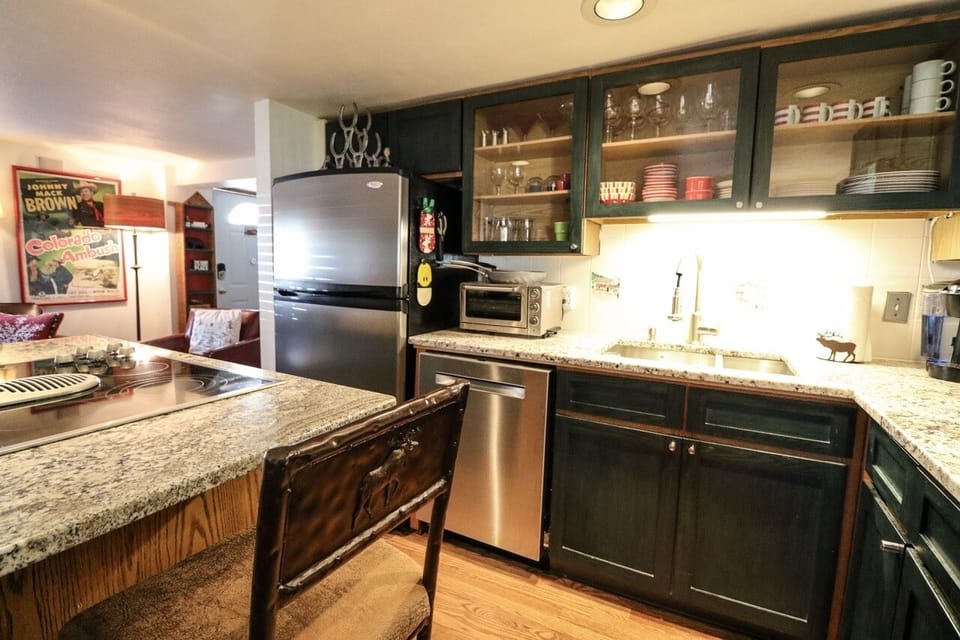 DISHWASHER IS SO QUIET!  EXCELLENT QUALITY GLASSWARE AND DISHES.