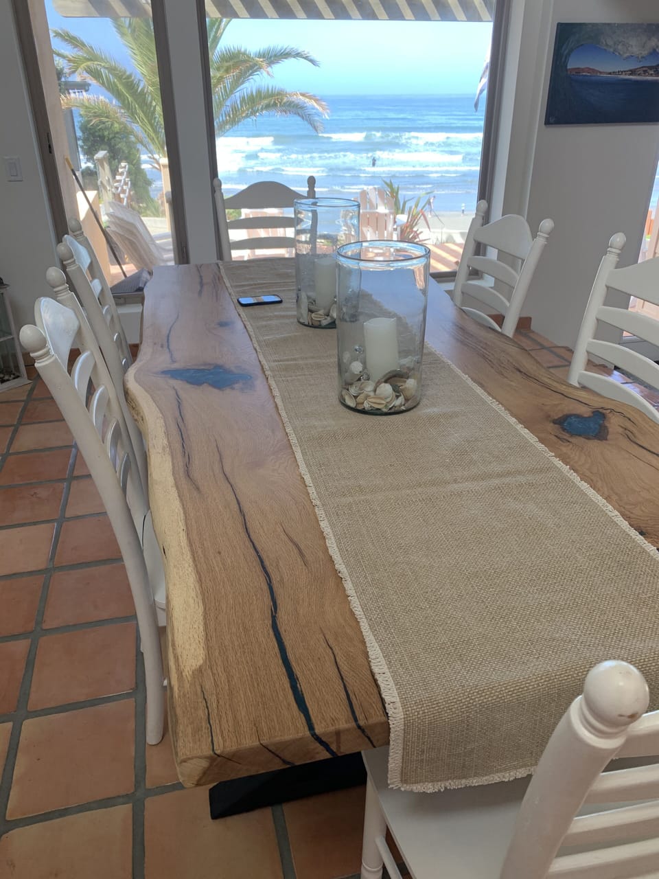 Dining room!  You will want to eat in with this view!