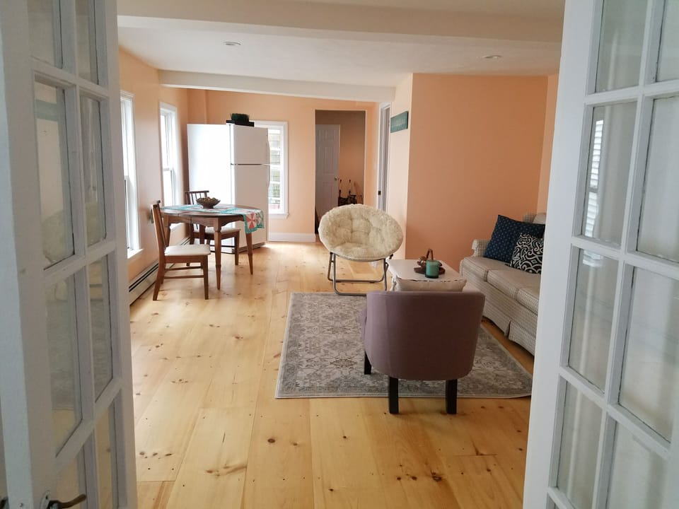 Looking from bedroom