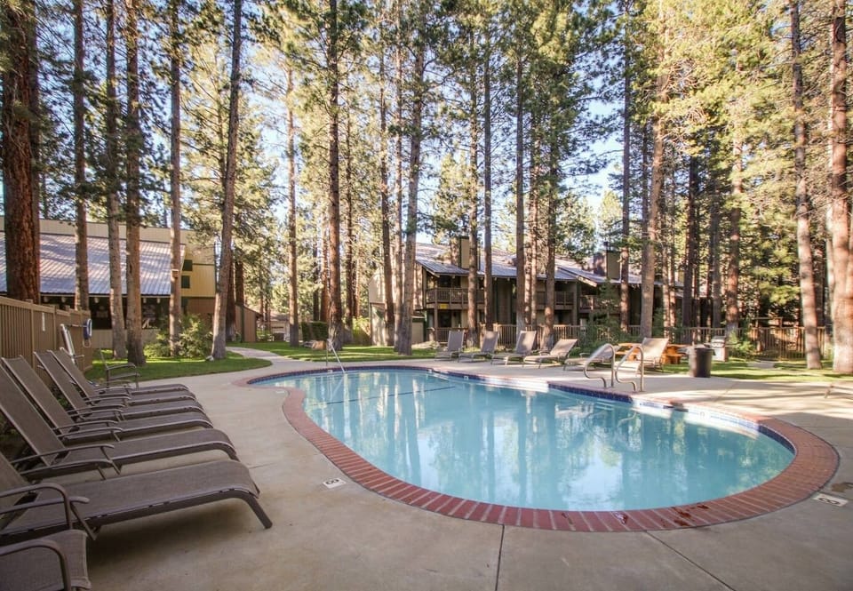 POOL AREA GATED WITH BBQ AND ACCESS TO TENNIS COURTS