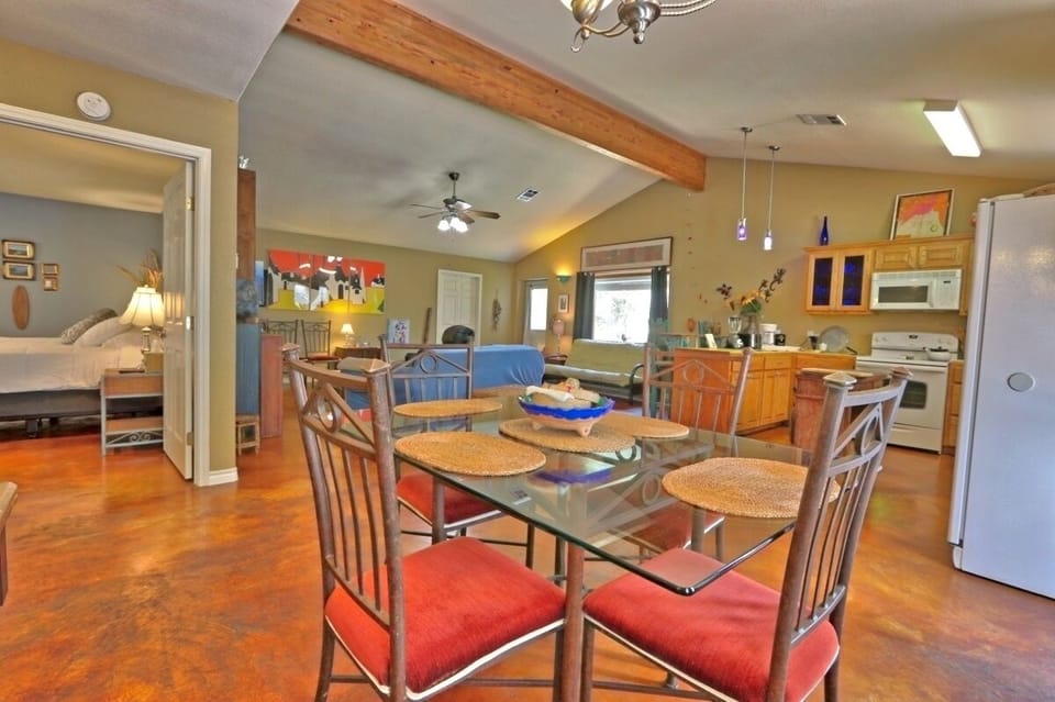 Open concept interior