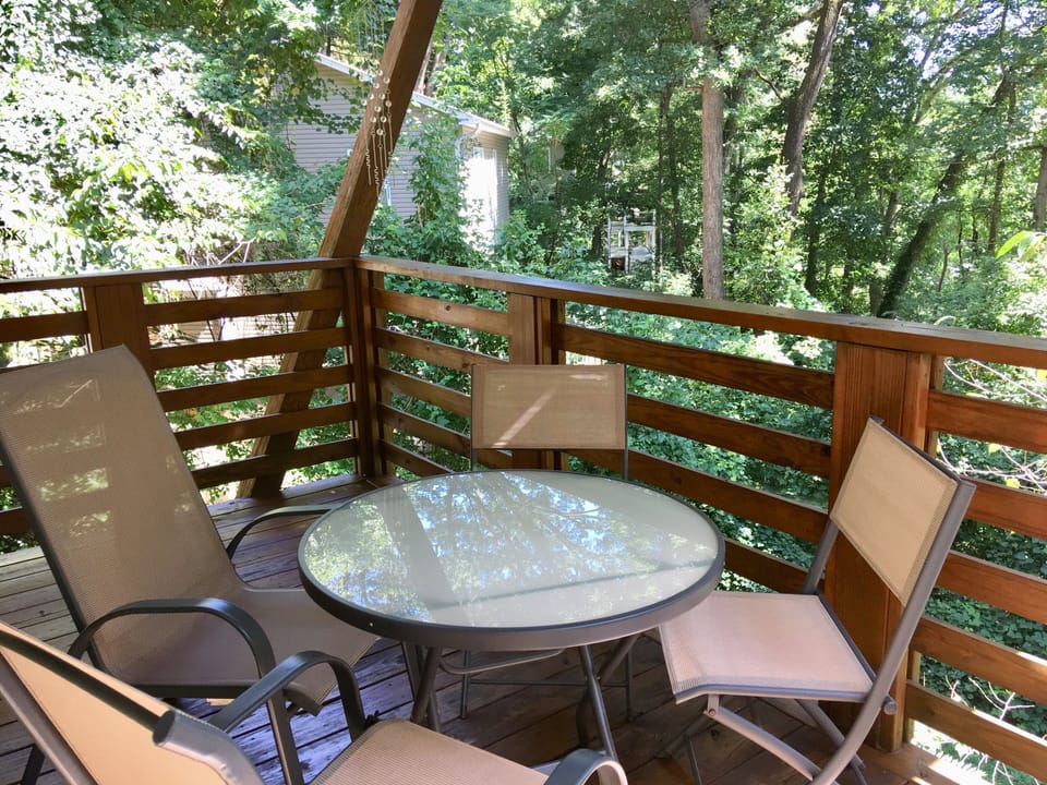Outside deck patio