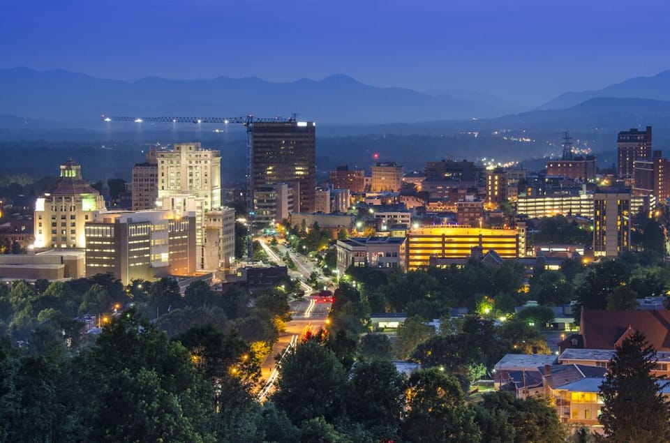 Downtown Asheville only 5 minutes away.
