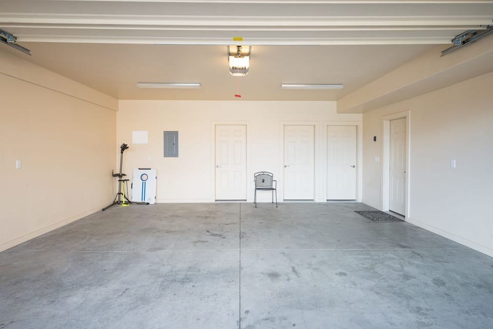 Enjoy a game of cornhole after the day's adventures! Also a bike repair station for guests use