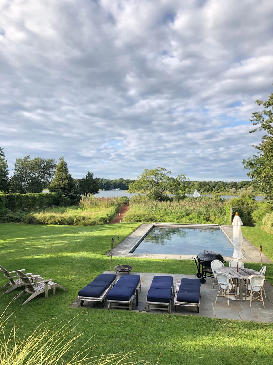 Our view from the deck.