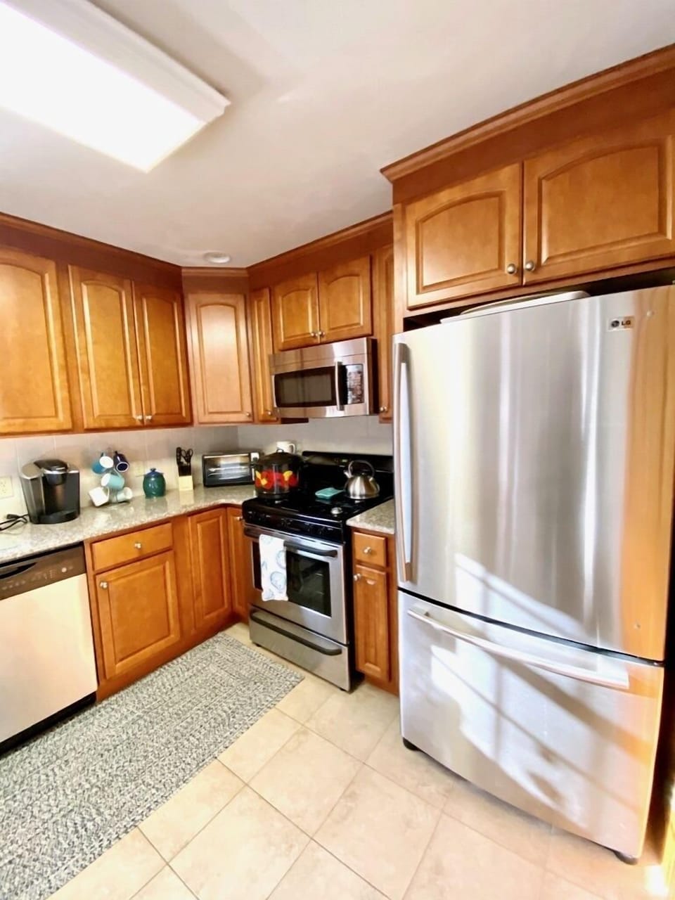 Kitchen with all new appliances