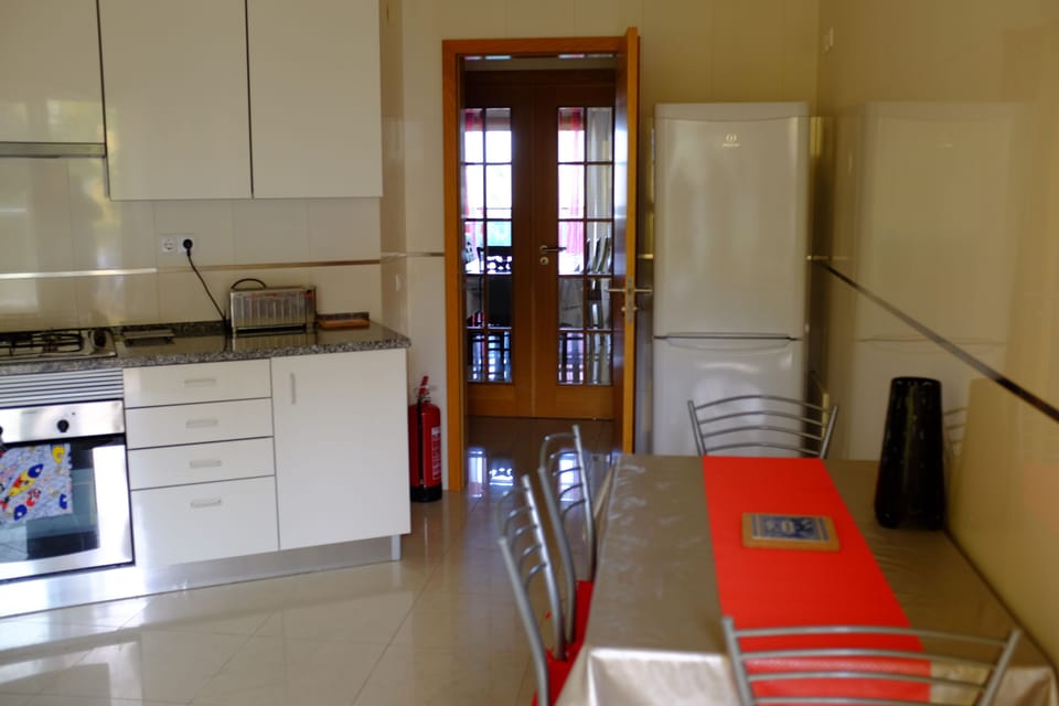 Well equipped kitchen with casual dining space. 