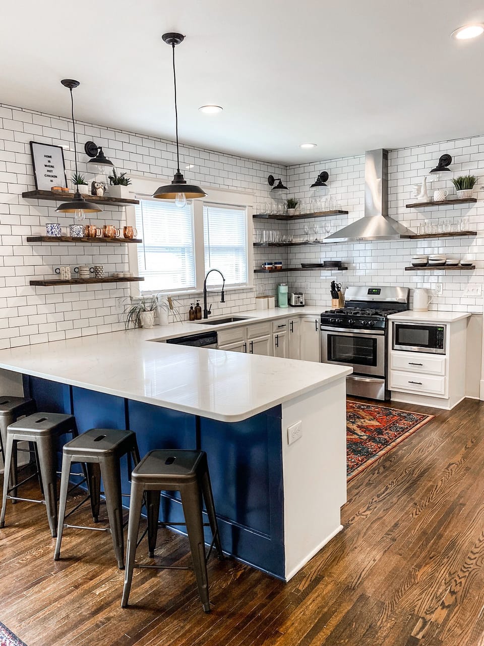 in case there isn't enough seating at Mas Tacos, we have plenty in our kitchen