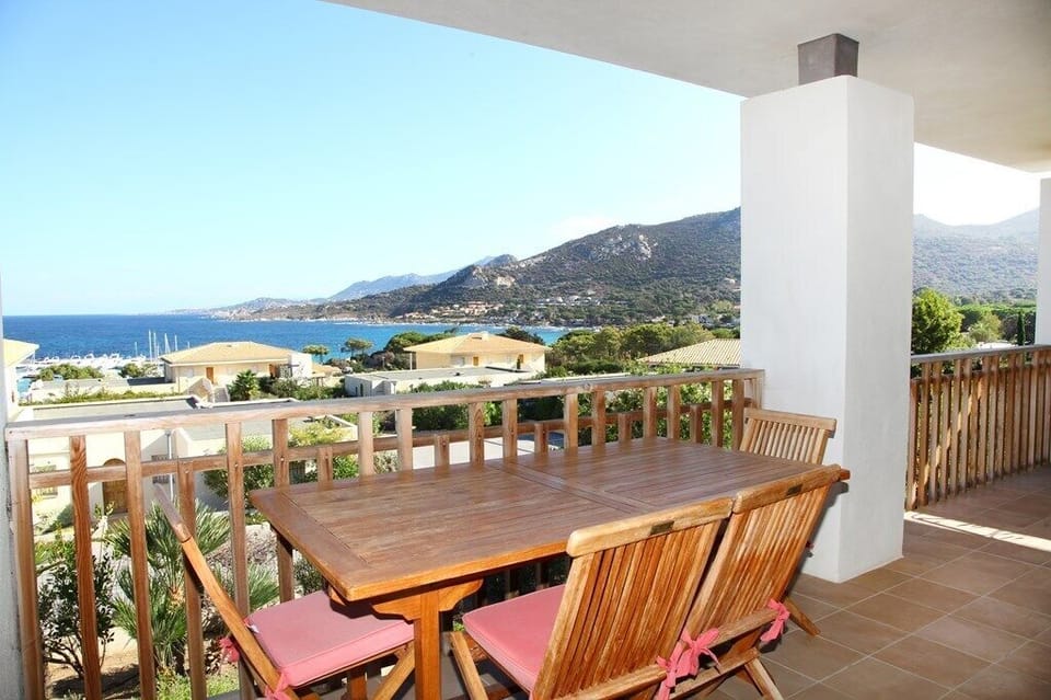 Terrasse vue mer