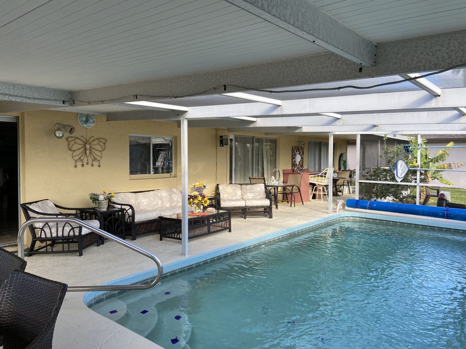 Lanai outdoor couches for just hanging out