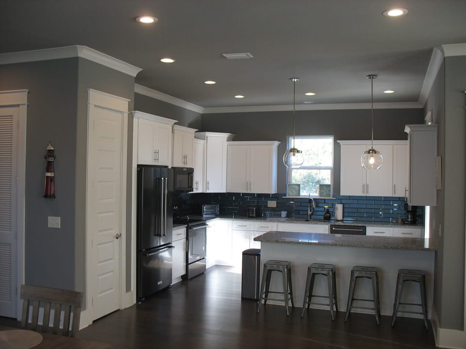 Kitchen and breakfast  area.