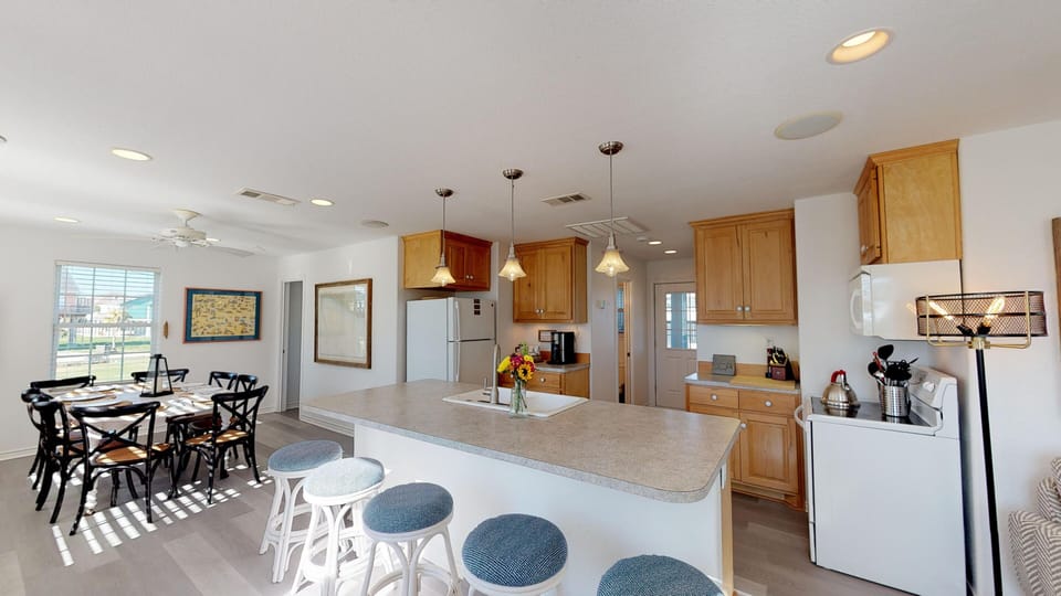 Kitchen and dining