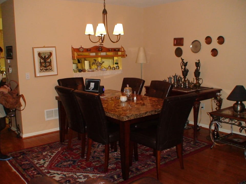 this is my dining area