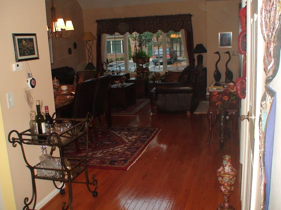 my living area in the main level 