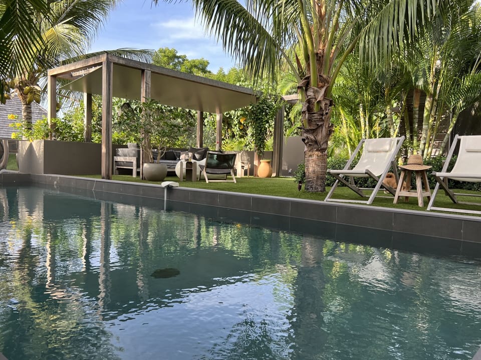 Pool and outdoor living space 