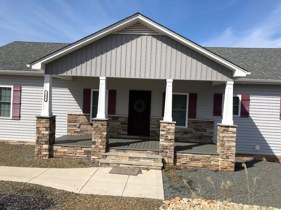 Front of the house