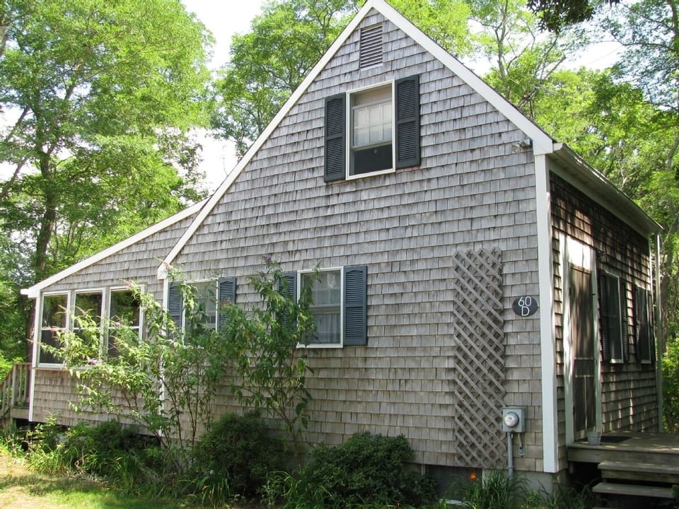 Side view of cottage
