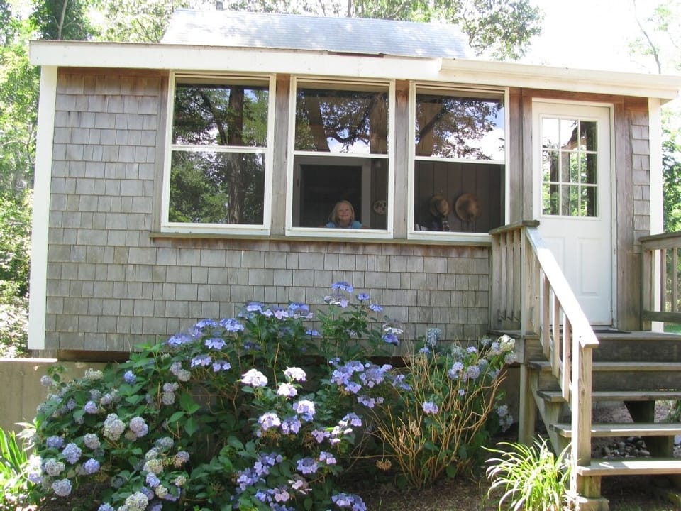  Backdoor entrance to enclosed porch