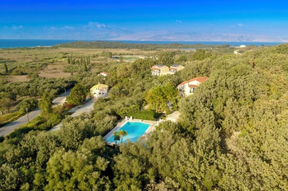 1.3 km Almyros sandy beach | 2km Acharavi, 700m closest restaurant & market