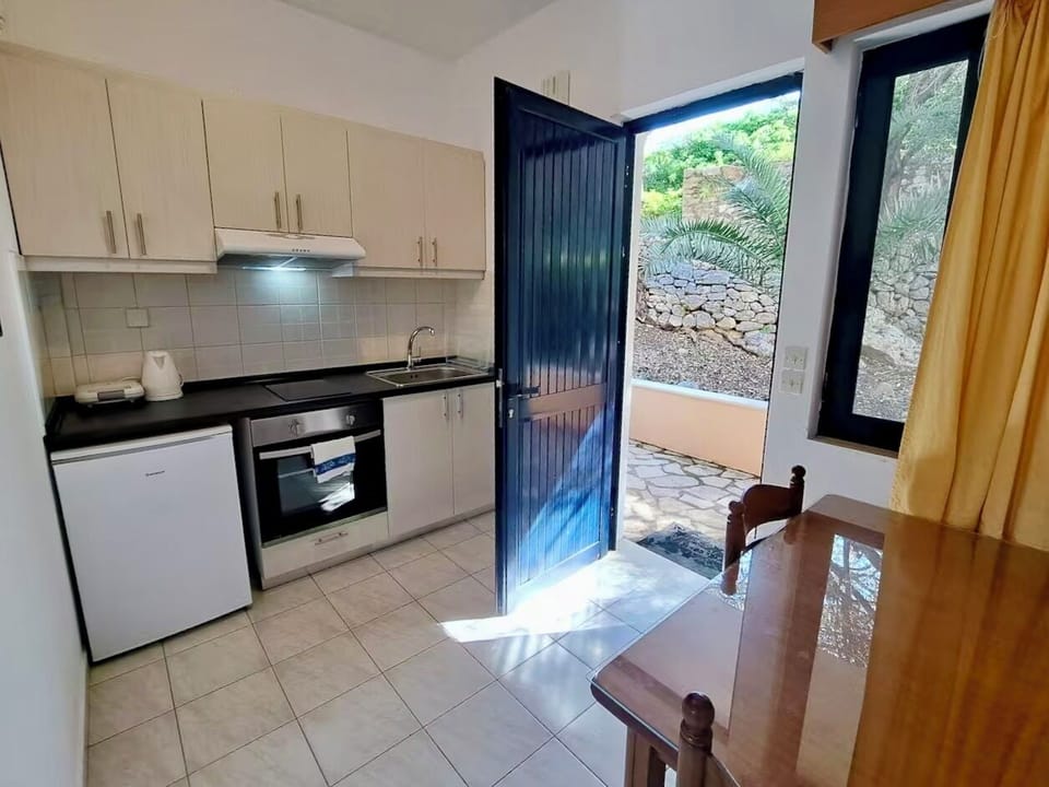 Some of the studios offer an update kitchenette area