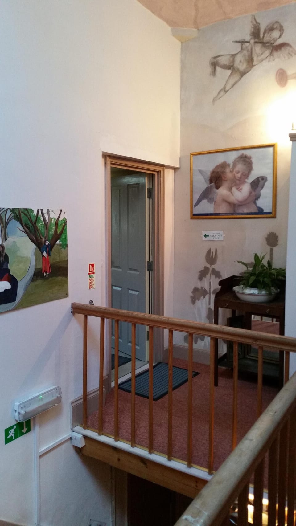 entrance to flat