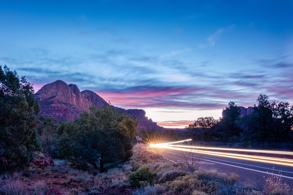 Sunrise from the Little horse trailhead. 10 min drive from the condo