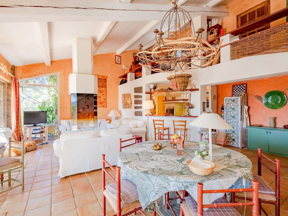 Furniture, Table, Property, Chair, Orange, Building, Decoration, Interior Design, Living Room, Floor