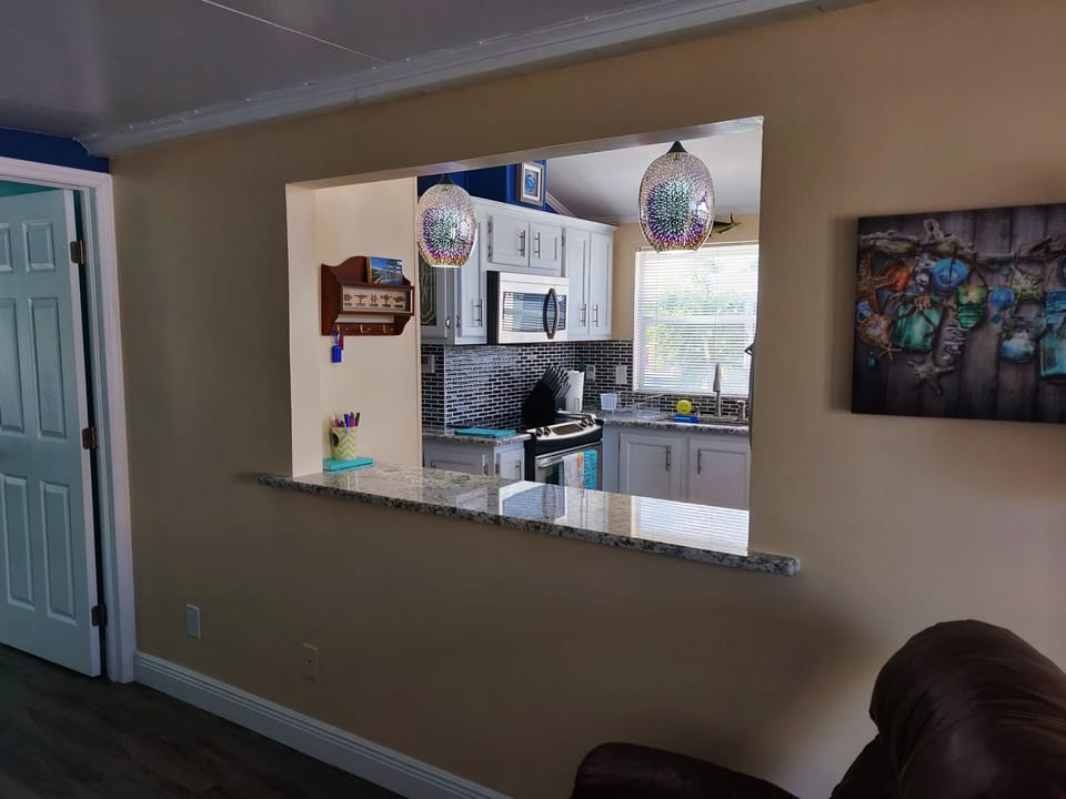 Living room pass thru