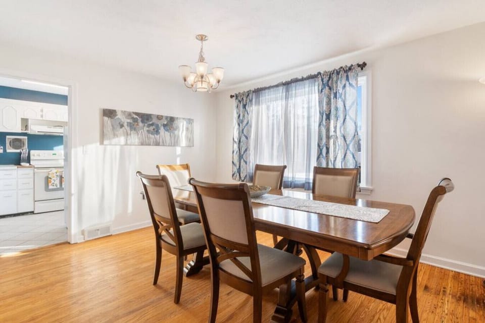 Dining table for six