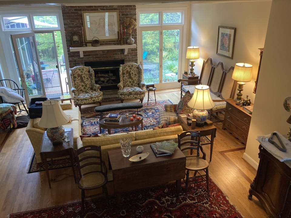 Great Room looking toward rear. 
