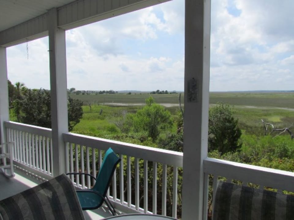 downstairs porch