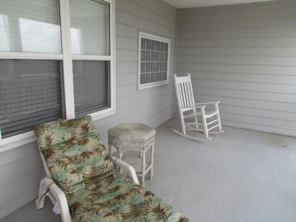 Porch off Master Bedroom