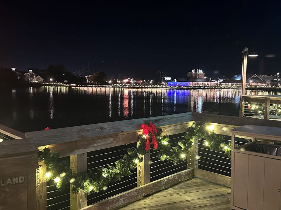 Barefoot Landing Resort at Christmas Time