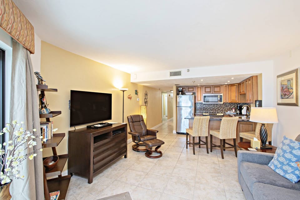 Clean and contemporary styled unit ready for your next get-away!