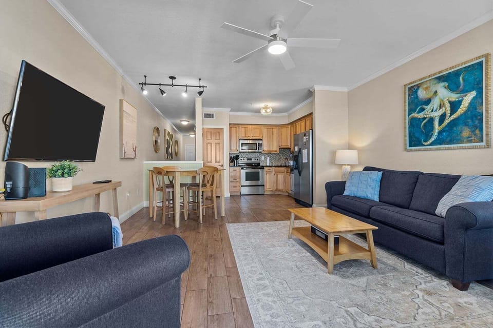 Living Room and Dining Area