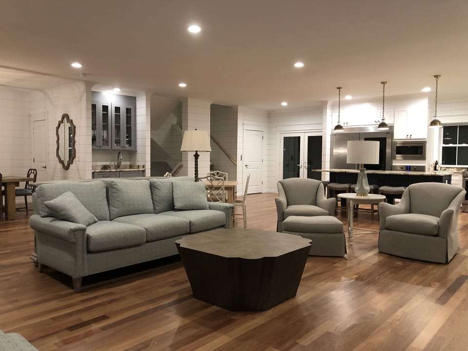 Main floor living dining